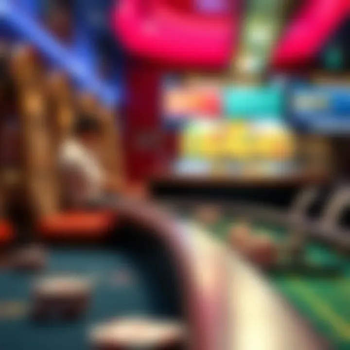 Representation of online casino format for All Aboard