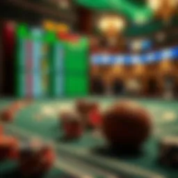Concept of sports betting and odds calculation