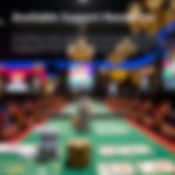 Infographic highlighting support resources available.