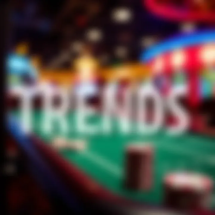 Statistics reflecting betting trends in America