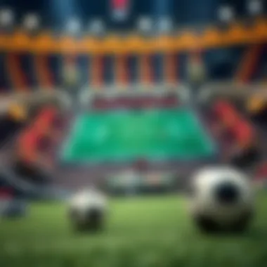 Diverse Betting Options in Soccer Different types of soccer bets represented visually