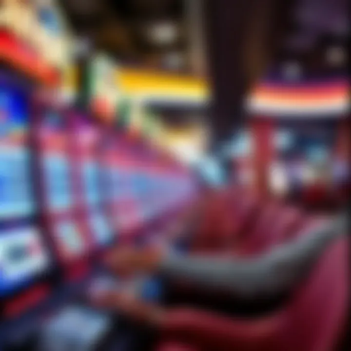 A futuristic depiction of technological advancements in bingo gaming.