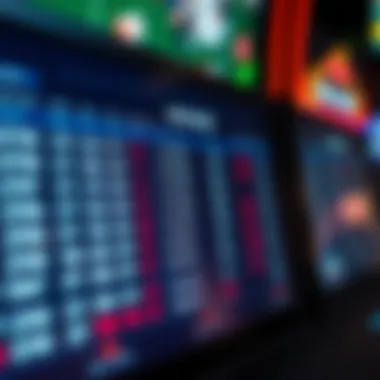 A detailed view of betting odds displayed on the Bovada platform