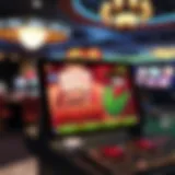 Visual representation of casino demo play interface