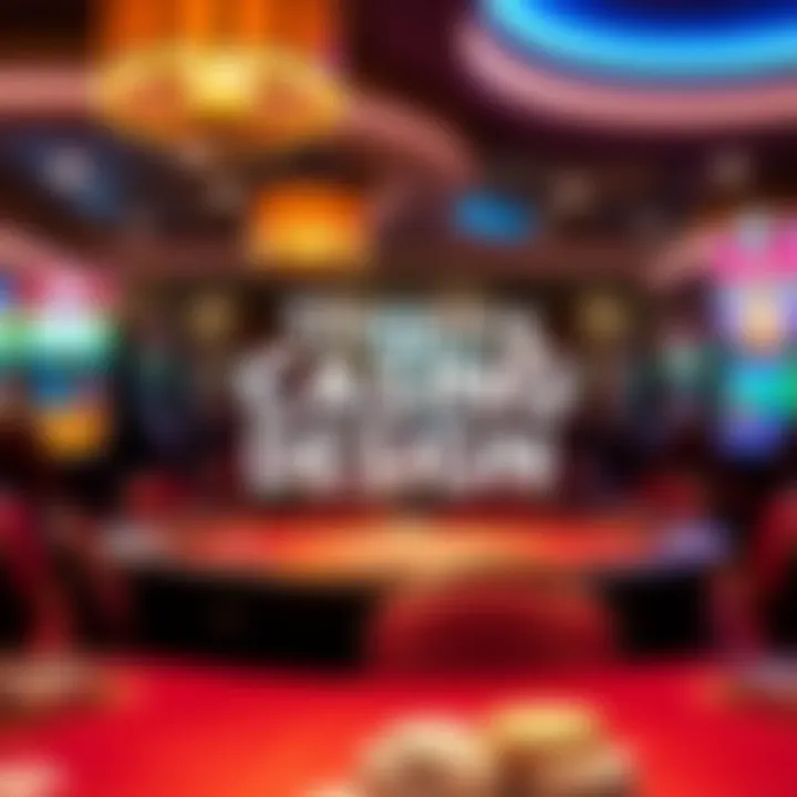 An infographic displaying trends in casino game design