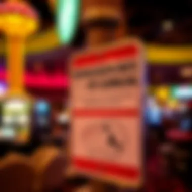 Promoting Responsible Gambling in Gilbert Signage depicting responsible gambling practices