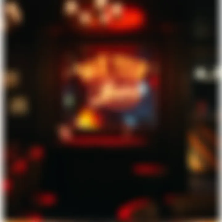 Cozy Bar Setting with Budget Specials Cozy bar setting with budget drink specials