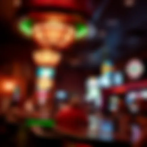 Vibrant Bar Scene in Las Vegas Vibrant bar scene showcasing lively atmosphere