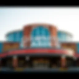 Exterior view of Clearwater Casino showcasing its unique architecture