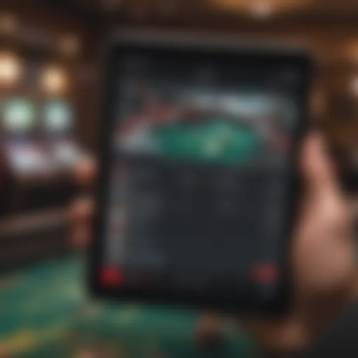 User interface of PokerStars platform