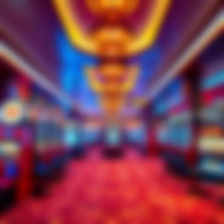 Exciting gaming floor at Seminole Casino Hotel