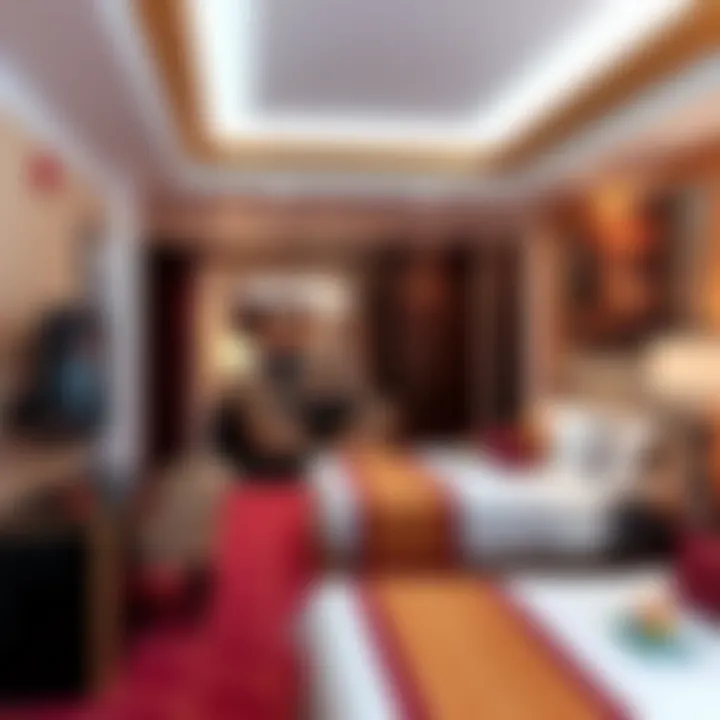 Luxurious room interior at Seminole Casino Hotel