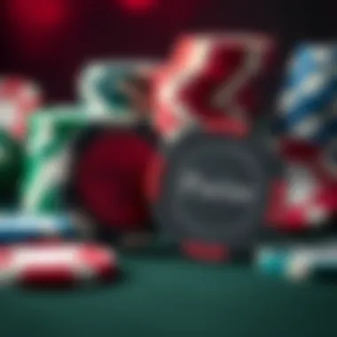 Customized poker chips with unique engravings and vibrant colors