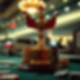 Symbolic representation of success in gambling