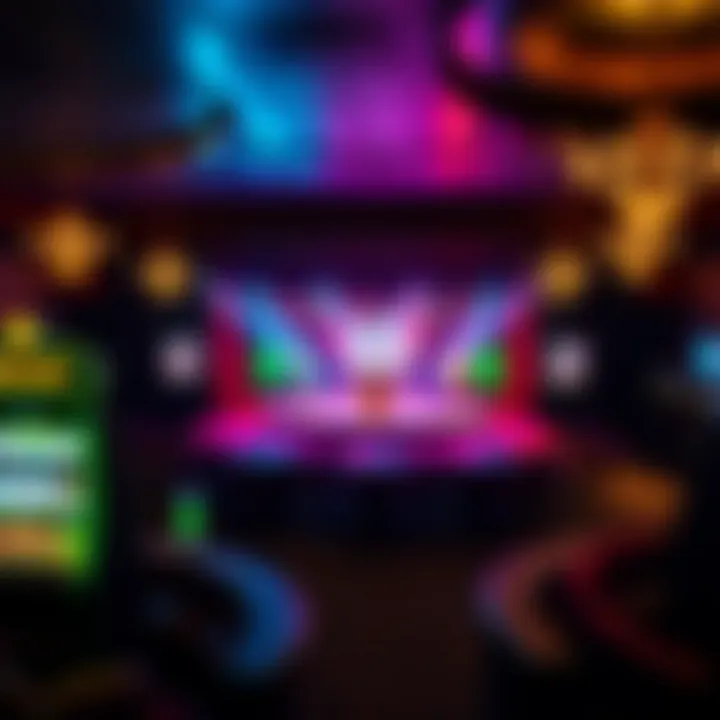 Emerald Queen Casino Entertainment Stage Live entertainment stage with vibrant performances