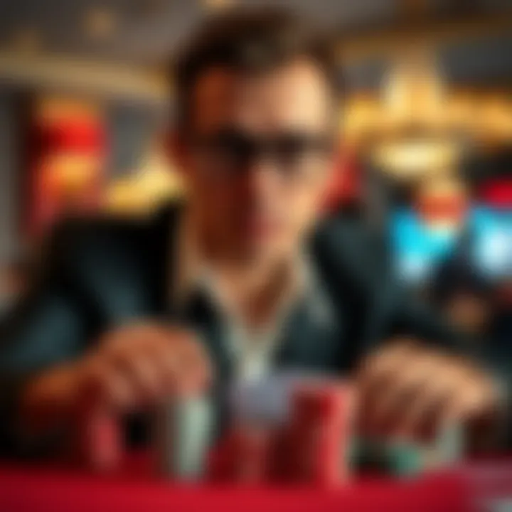 Psychological elements of poker gameplay