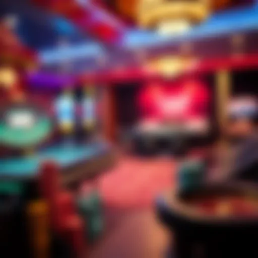 Diverse selection of casino games