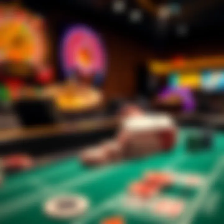 Variety of Online Casino Games A depiction of various online casino games available