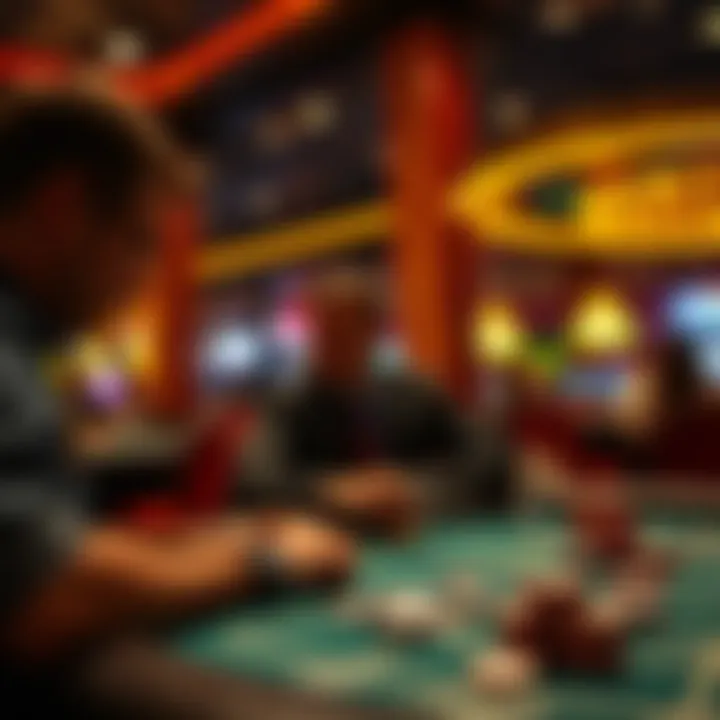 A secure casino environment utilizing mobile transactions