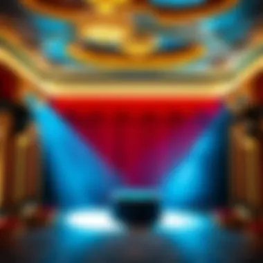 Artistic direction of the Bally's Jubilee Show showcased through stage design