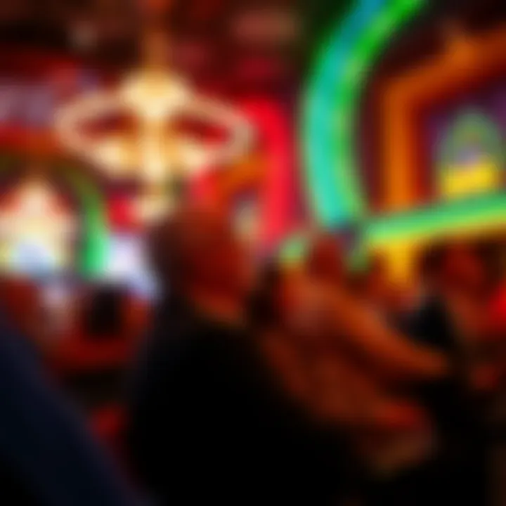 Audience enjoying the vibrant atmosphere of the Bally's Jubilee Show