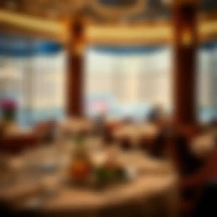 Gourmet dining experience at one of Bellagio's restaurants