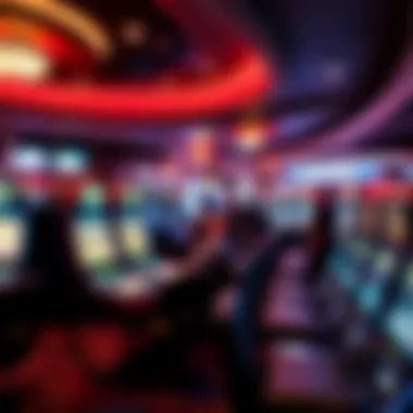 A panoramic view of the gaming floor at Bicycle Casino