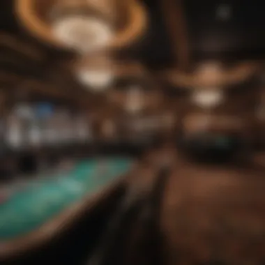 Architectural Elegance of Black Casinos A captivating view of a black casino in Colorado showcasing its architectural elegance.