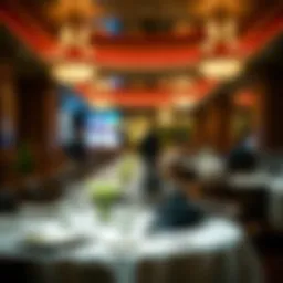 Elegant dining atmosphere at Mount Airy Casino