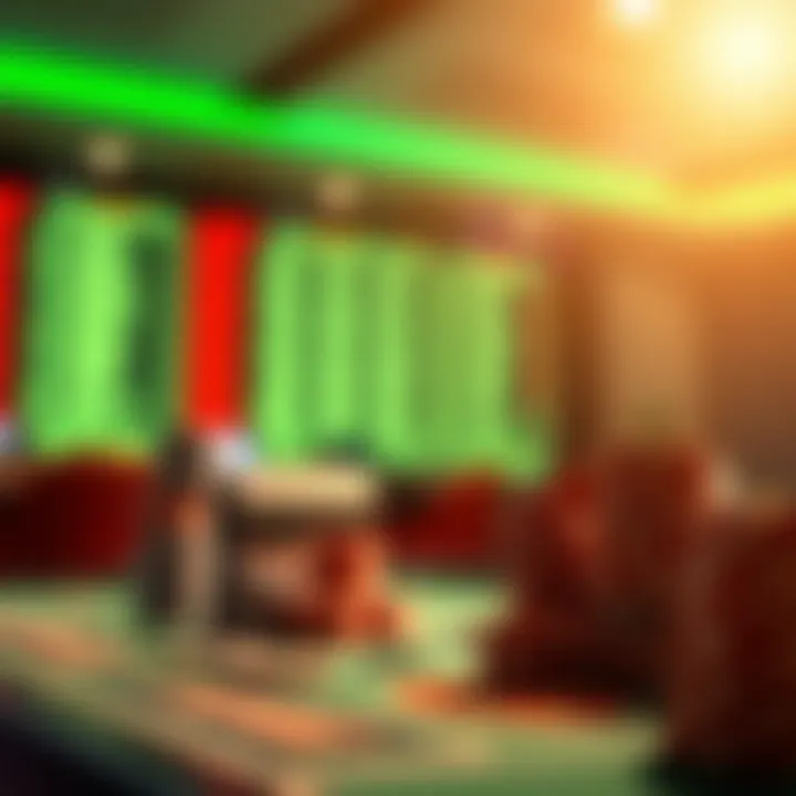 An engaging visual representation of online betting platforms