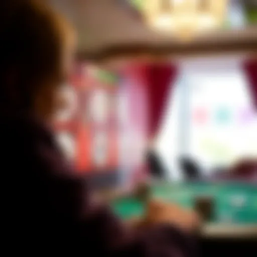 User interface of a popular free poker app