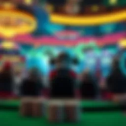 Gameplay scene showcasing vibrant graphics