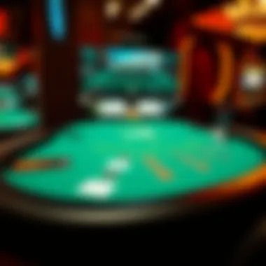 The Digital Evolution of Blackjack An online casino interface showcasing live blackjack