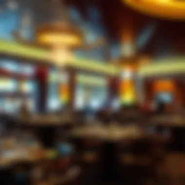 Culinary Delights: Dining Options at MGM Grand Casino DC Dining area featuring a variety of culinary options