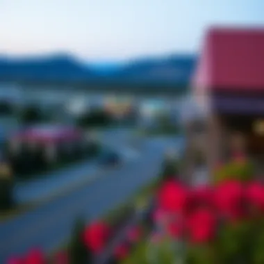 A serene view of North Idaho landscape near casinos