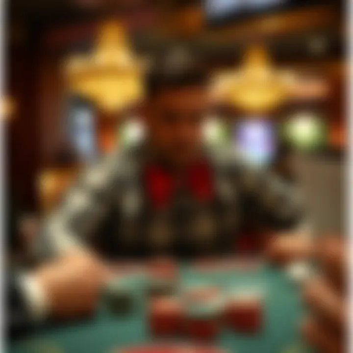 Illustration of responsible gaming practices in online gambling