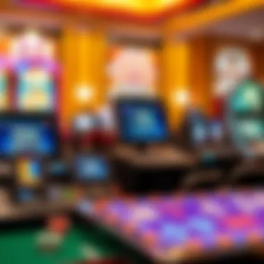 A collection of various gaming devices including mobile and desktop for online gambling