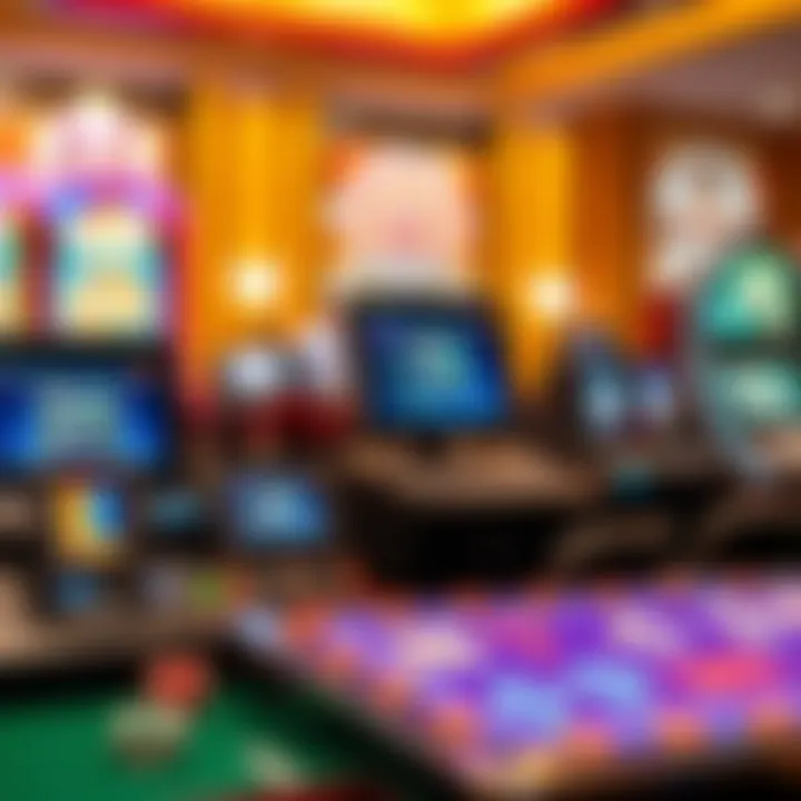 A collection of various gaming devices including mobile and desktop for online gambling