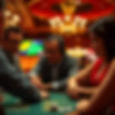 Practicing Responsible Gaming An engaging depiction of responsible gaming practices and guidelines.