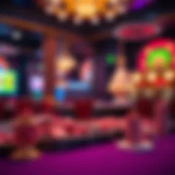 A conceptual illustration of online lottery platforms and financial rewards