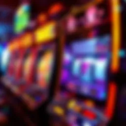 An inviting penny slot machine with vibrant lights and a spinning reel.
