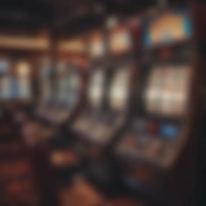 A rewarding slot machine experience at the casino