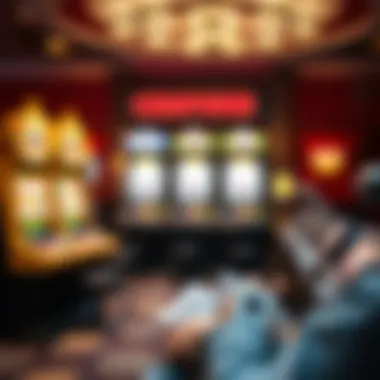 A conceptual image depicting responsible gaming practices in online gambling