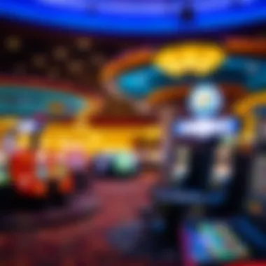 Exciting Gaming Floor at Rincon Casino Exciting gaming floor at Rincon Casino