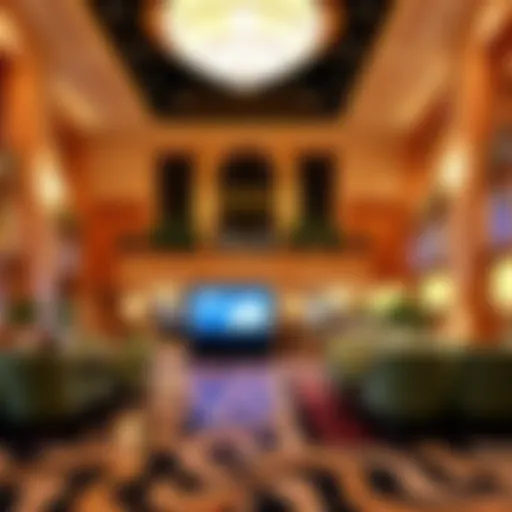 Luxurious Lobby of Rincon Hotel and Casino Luxurious lobby of Rincon Hotel and Casino
