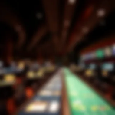 Panoramic view of Rivers Casino Sportsbook