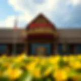 Exterior view of Seneca Casino showcasing its grandeur