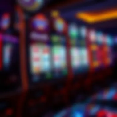 Modern Digital Slot Machine Features A modern digital slot machine displaying vibrant graphics and animations