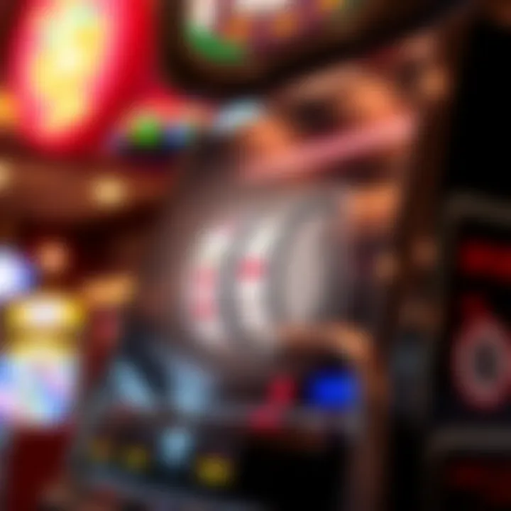 A diagram illustrating the mechanics of a slot machine.