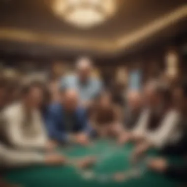 A historical collage depicting the evolution of the Borgata Poker Open over the years.